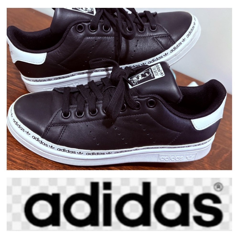 STAN SMITH limited edition Adidas Black and White Sneakers